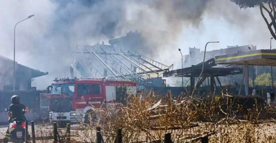 रोम में गैस स्टेशन पर विस्फोट, 21 लोग घायल