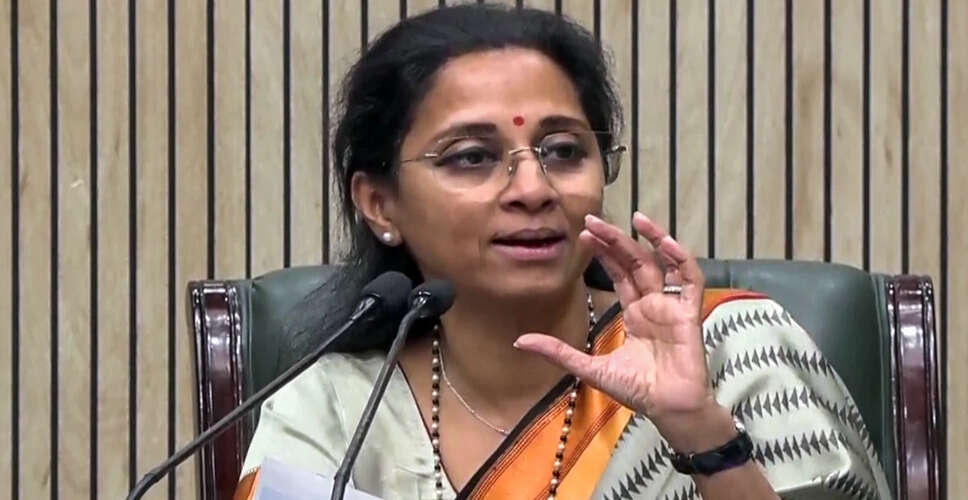 एनसीपी के गुटों के विलय पर सुप्रिया सुले ने दी जानकारी
