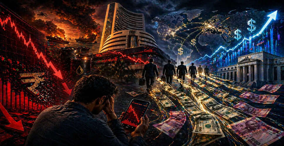 विदेशी पोर्टफोलियो निवेशकों की भारतीय बाजार से निकासी