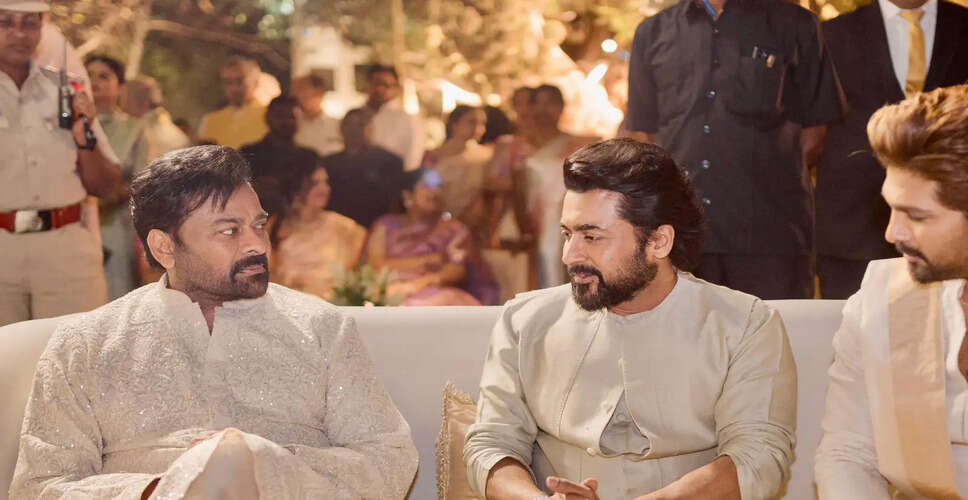 आलु सिरिश और नयनिका रेड्डी की भव्य शादी में साउथ सिनेमा के सितारों की धूम