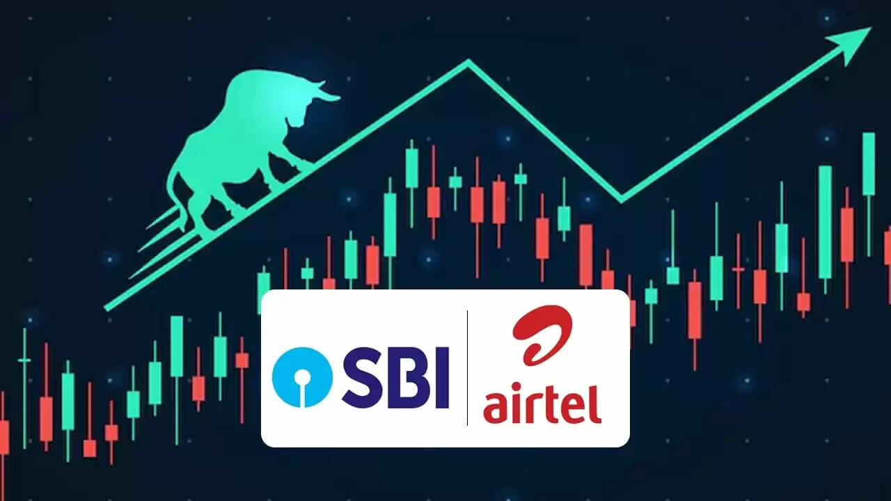 भारतीय शेयर बाजार में SBI और Airtel को मिली बड़ी बढ़त, मार्केट कैप में हुई वृद्धि