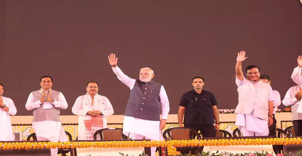 प्रधानमंत्री मोदी ने असम के विकास की गति को सराहा