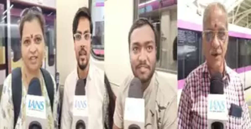 पुणे मेट्रो के संचालन से लोगों में खुशी की लहर