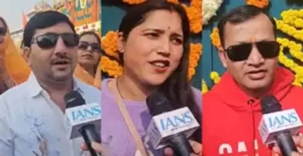 भगवान राम के दर्शन कर भावुक हुए श्रद्धालु, पीएम मोदी की तारीफ में कही ये बात