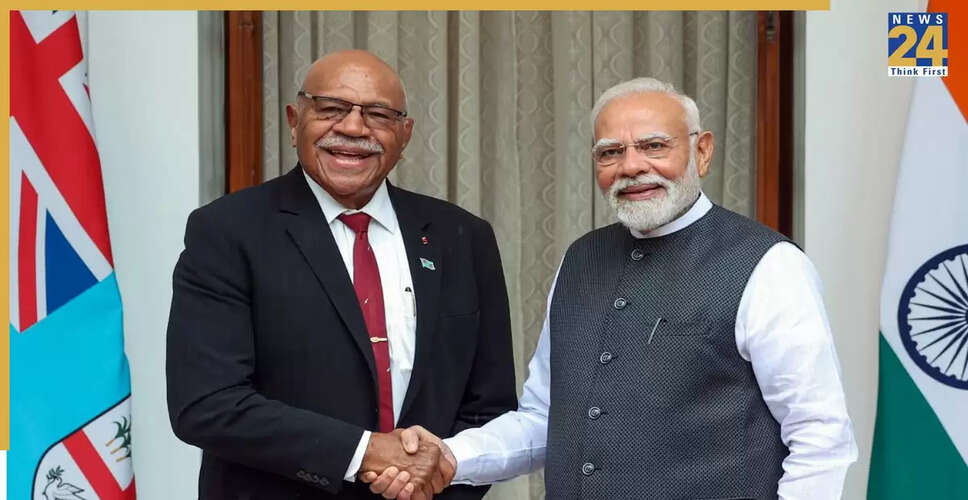 भारत-फिजी संबंधों में नई शुरुआत: पीएम मोदी ने स्वास्थ्य और रक्षा परियोजनाओं की घोषणा की