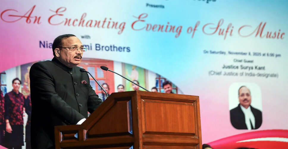 दिल्ली में खराब वायु गुणवत्ता पर CJI सूर्यकांत की चिंता