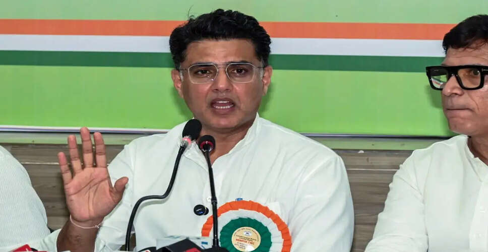 सचिन पायलट ने NEET-UG पेपर लीक पर राहुल गांधी के कोटा दौरे का समर्थन किया