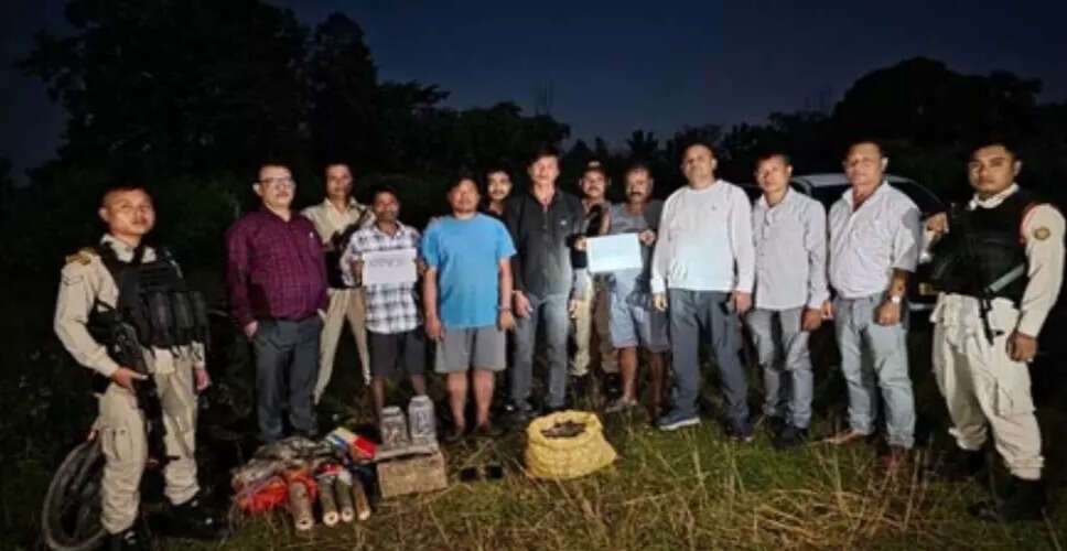 असम पुलिस ने वन्यजीव तस्करी के खिलाफ बड़ी कार्रवाई की