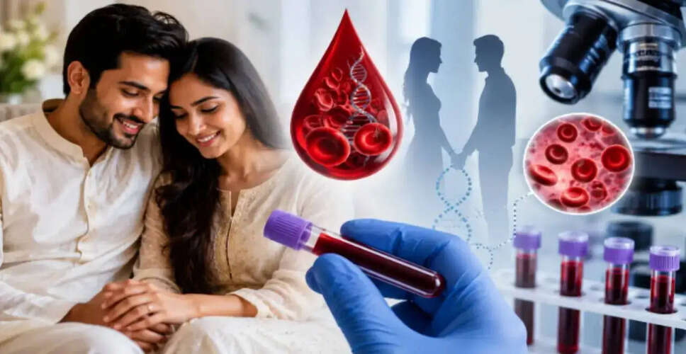 शादी से पहले स्वास्थ्य जांच: थैलेसेमिया के खतरे से बचने का एक सरल तरीका
