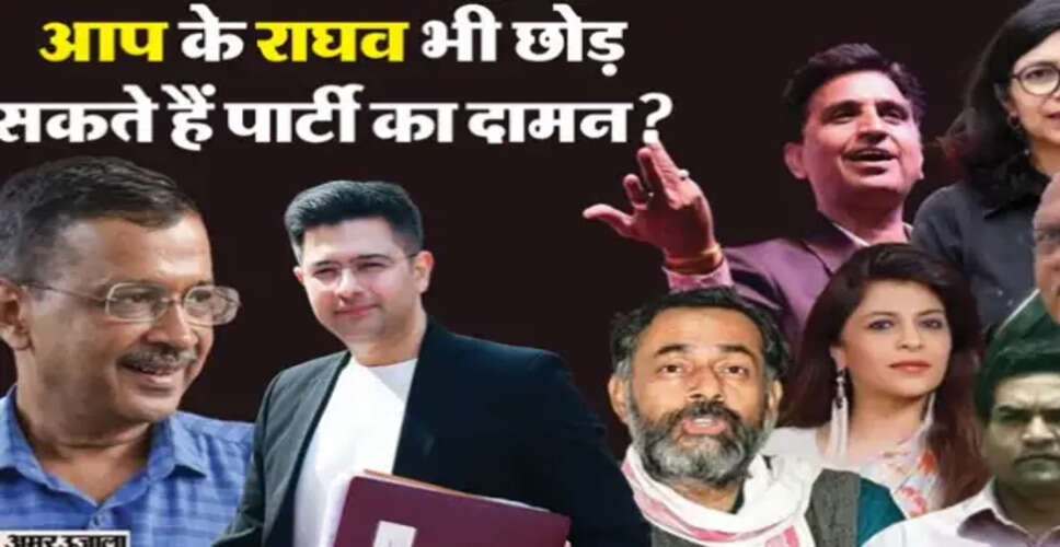 आम आदमी पार्टी में उठे विवाद: राघव चड्ढा और पूर्व नेताओं की कहानी