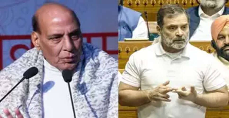 ‘राहुल ने सेना प्रमुख के बयान के बारे में झूठे आरोप लगाए’, राजनाथ सिंह का कांग्रेस सांसद पर पलटवार