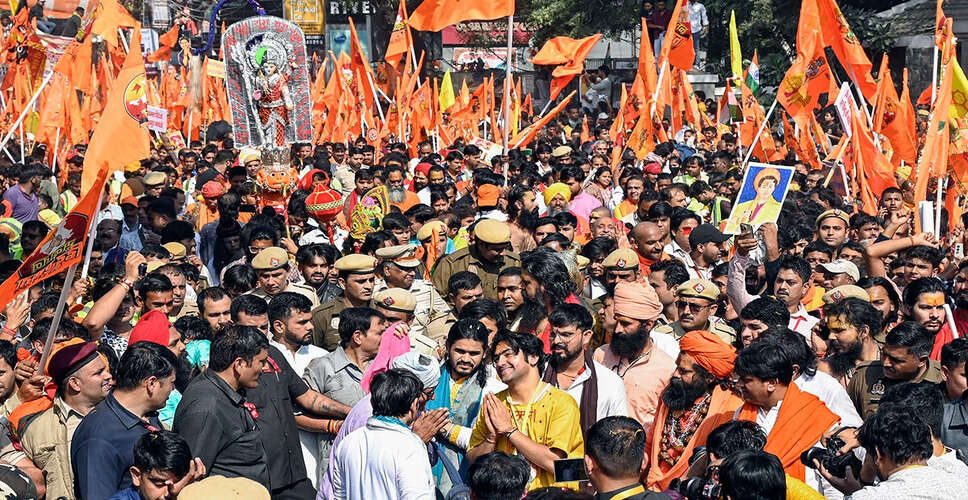 दिल्ली से शुरू हुई सनातन हिंदू एकता पदयात्रा 2025