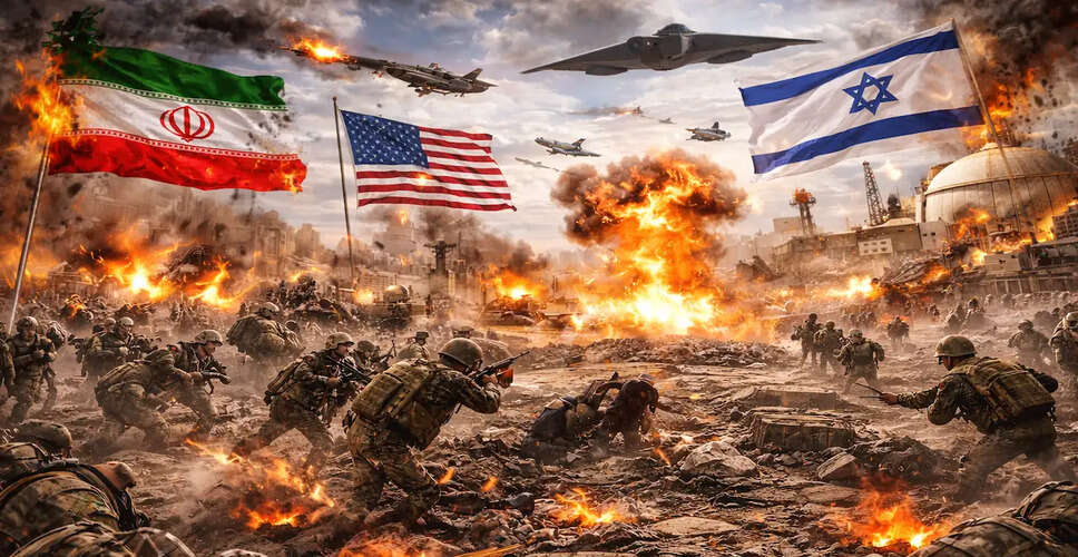 ईरानी ड्रोन ने बहरीन में किया हमला, अमेरिका और इजराइल के हवाई हमलों का प्रतिशोध