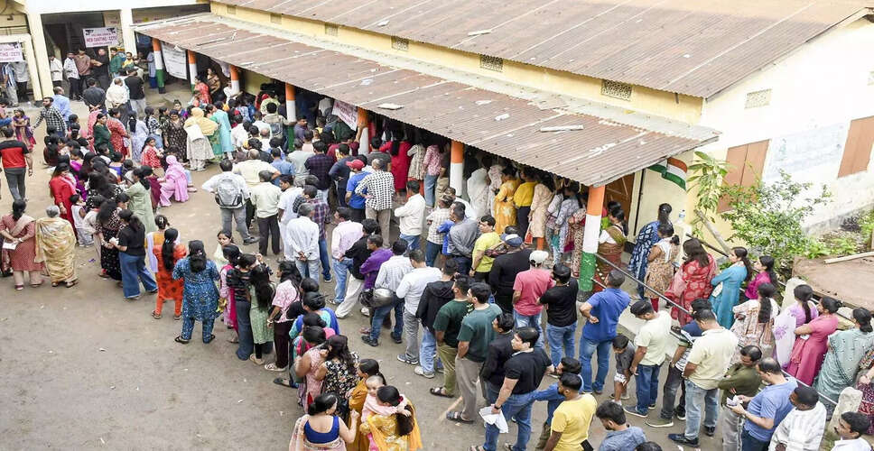 असम में मतदान का दिन: 84.42% मतदान के साथ उत्साह का प्रदर्शन