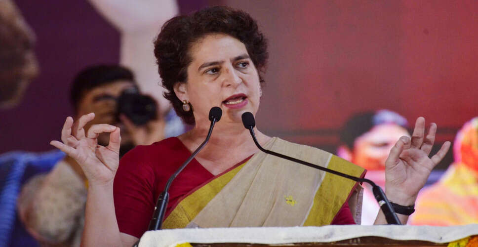 जयपुर अस्पताल में आग से प्रभावित परिवारों के लिए प्रियंका गांधी की संवेदनाएं