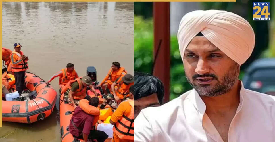 हरभजन सिंह ने बाढ़ प्रभावित पंजाब के लिए राहत कार्यों में बढ़ाया हाथ