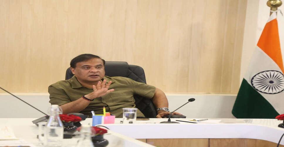 असम के मुख्यमंत्री ने औद्योगिक विकास और ऊर्जा बुनियादी ढांचे पर की समीक्षा