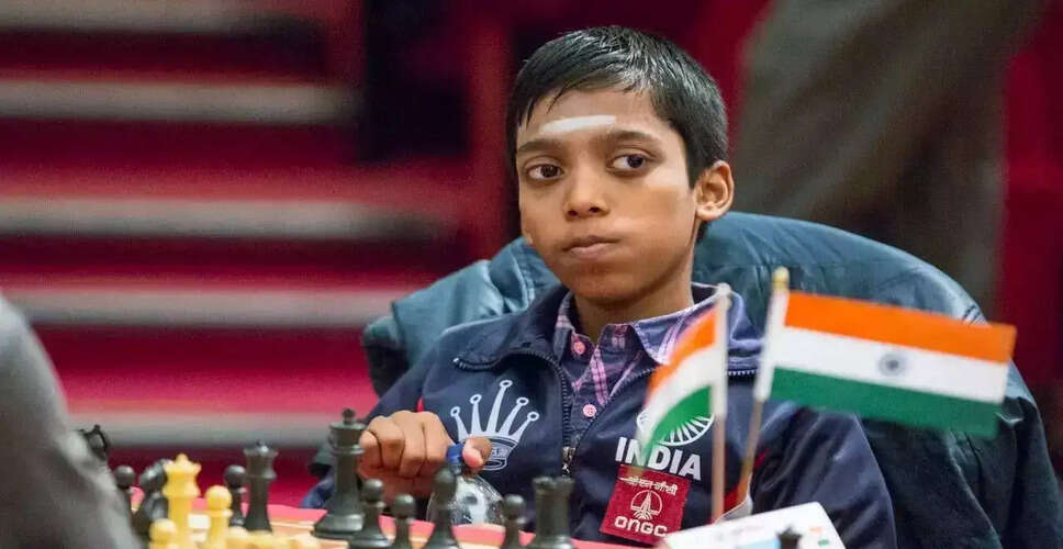 भारतीय ग्रैंडमास्टर ने विश्व चैंपियन को हराया
