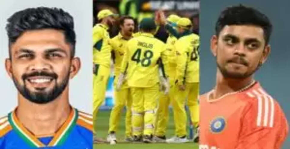 ऑस्ट्रेलिया के खिलाफ वनडे मैचों के लिए भारतीय टीम का चयन