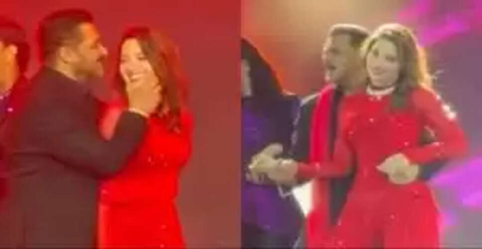 सलमान खान और तमन्ना भाटिया का रोमांटिक वीडियो हुआ वायरल