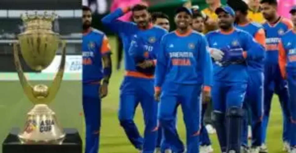 एशिया कप 2025 के लिए संभावित भारतीय टीम का चयन