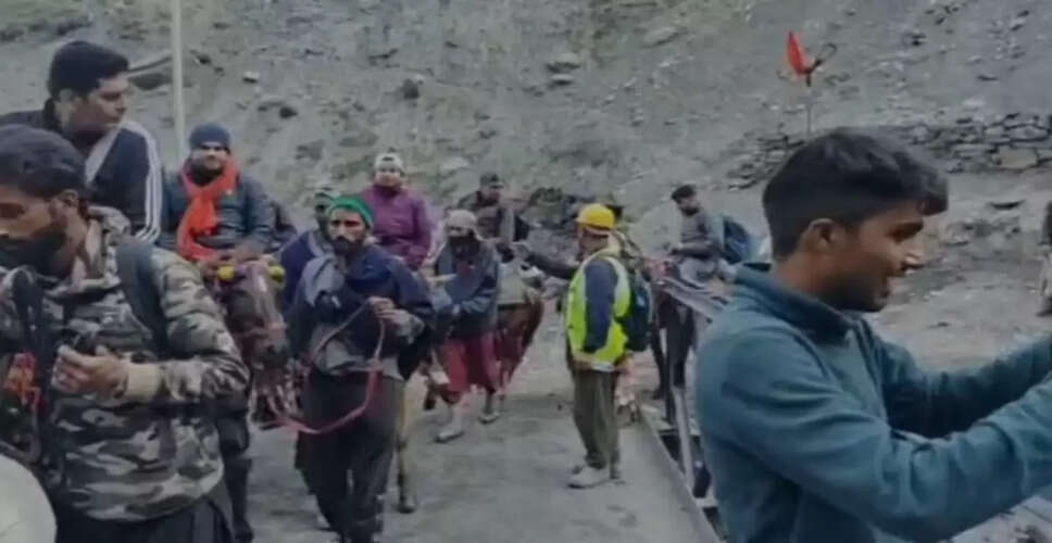 अमरनाथ यात्रा में श्रद्धालुओं की ऐतिहासिक भीड़, पहले सप्ताह में एक लाख का आंकड़ा पार