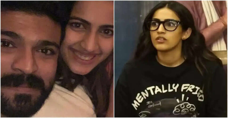 राम चरण की चोट पर निहारिका कोनिडेला की प्रतिक्रिया