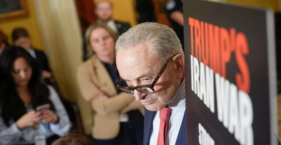 सीनेट ने ईरान युद्ध को रोकने के डेमोक्रेटिक प्रयास को किया अस्वीकृत