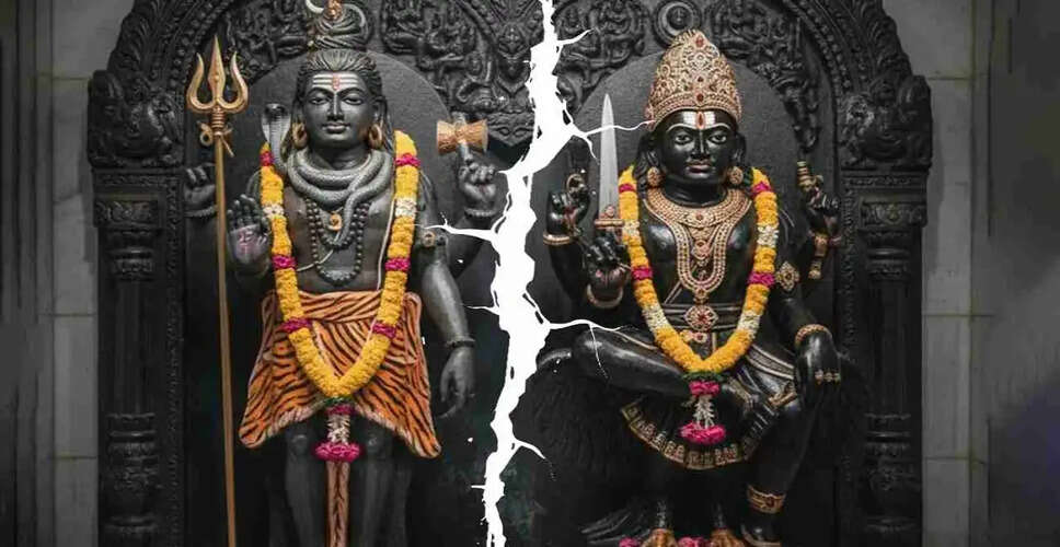 भगवान शिव और शनिदेव की मूर्तियों का अलग-अलग स्थान: जानें कारण