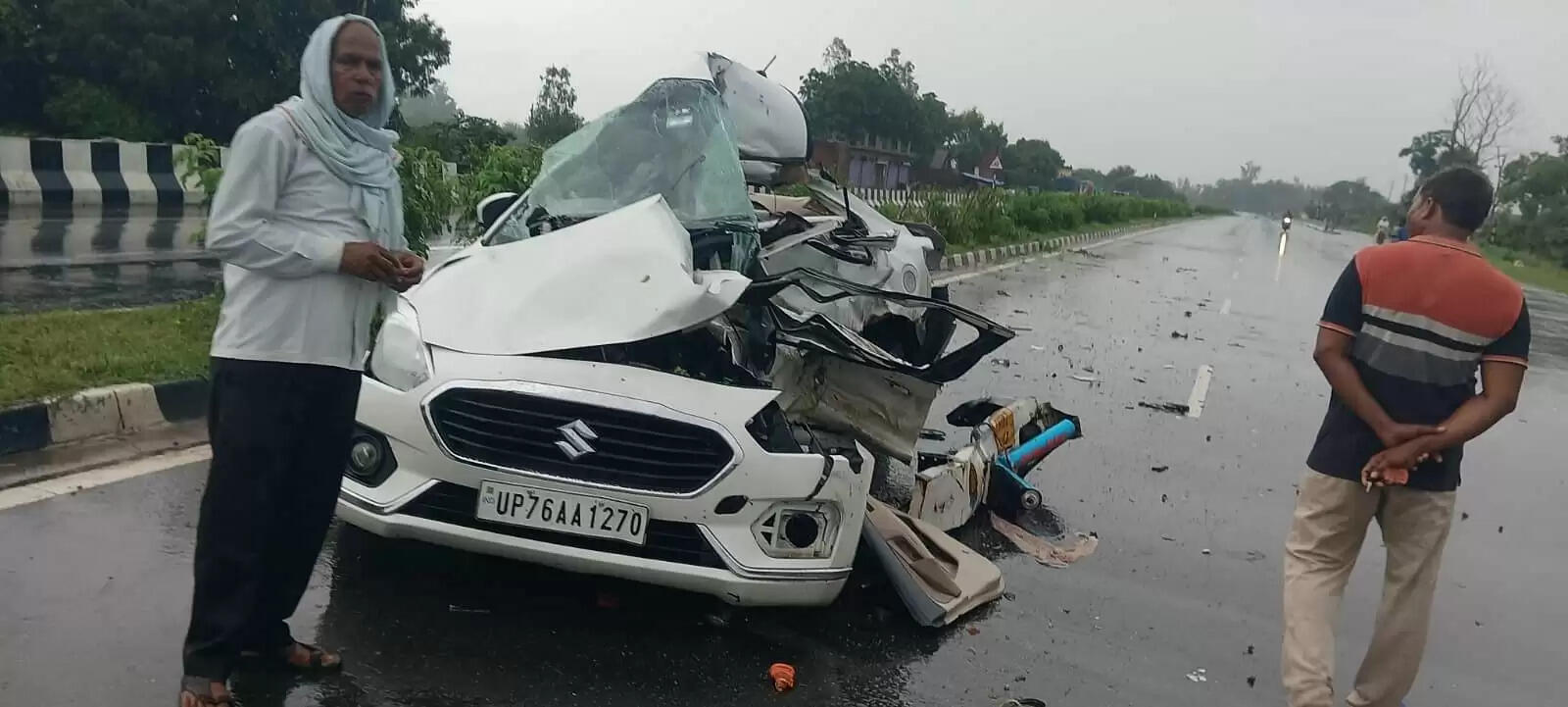 मैनपुरी में सड़क हादसे में पांच की मौत, जन्मदिन की खुशियां मातम में बदलीं