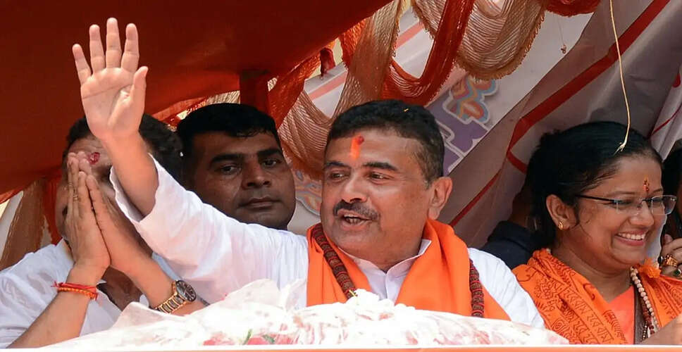 पश्चिम बंगाल में शुभेंदु अधिकारी का ऐतिहासिक शपथ ग्रहण