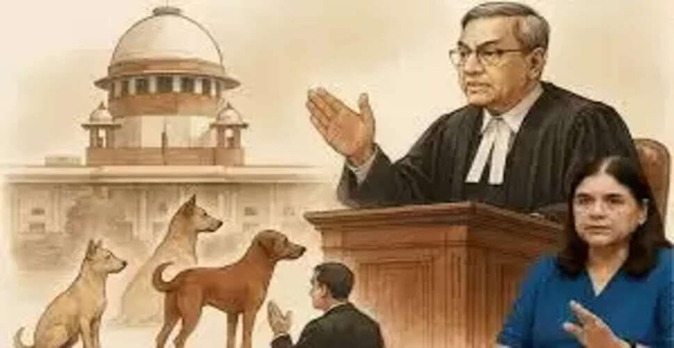 दिल्ली में आवारा कुत्तों की समस्या पर सुप्रीम कोर्ट का आदेश: मेनका गांधी की आलोचना