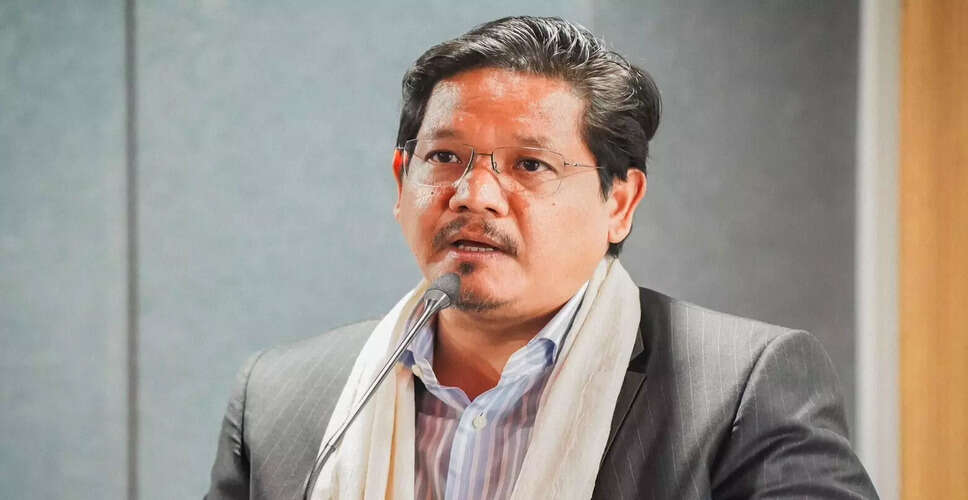 मेघालय के मुख्यमंत्री ने नए मंत्रियों को विभाग सौंपे