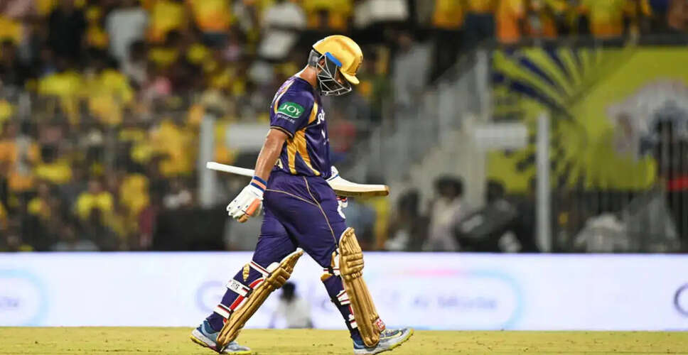 IPL 2026: KKR की जीत का इंतजार जारी, कप्तान रहाणे पर बढ़ा दबाव