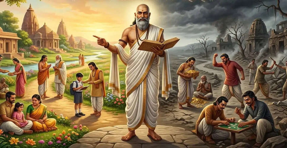 आचार्य चाणक्य के जीवनदर्शन: सुख और संतुलन के सूत्र