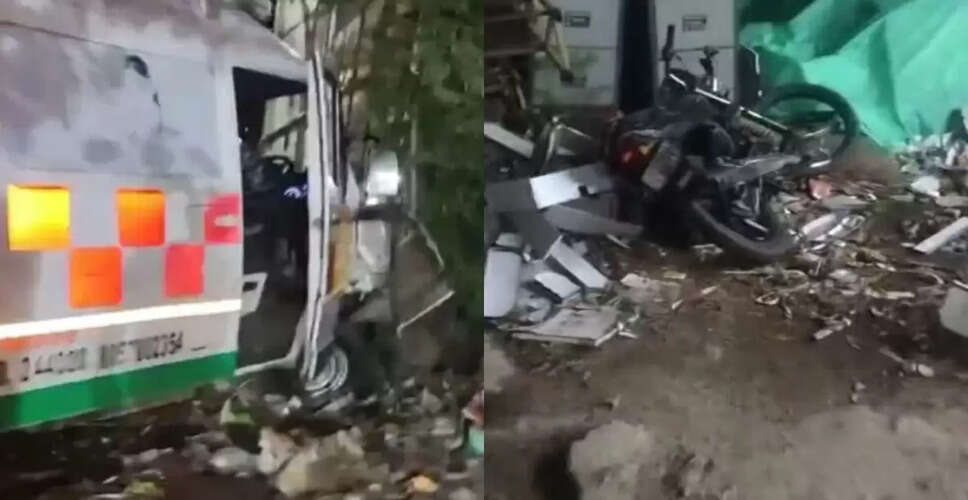 गाजियाबाद में एम्बुलेंस की टक्कर से दो कांवड़ियों की मौत, तीन घायल