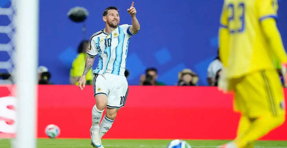 लियोनेल मेस्सी ने FIFA विश्व कप 2026 में हैट्रिक बनाकर रचा इतिहास