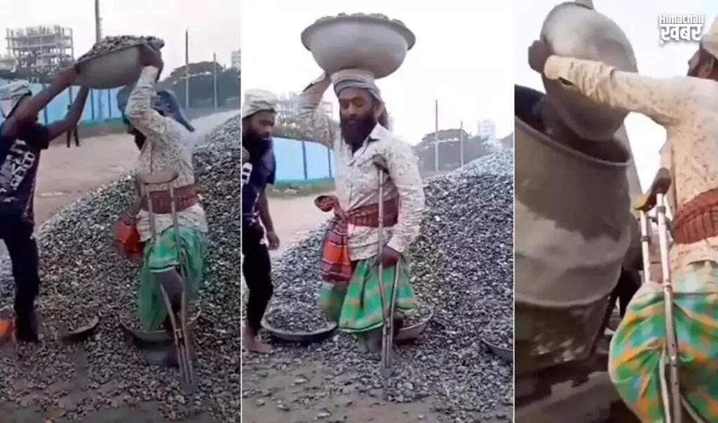 दिव्यांग मजदूरों की मेहनत से मिली प्रेरणा