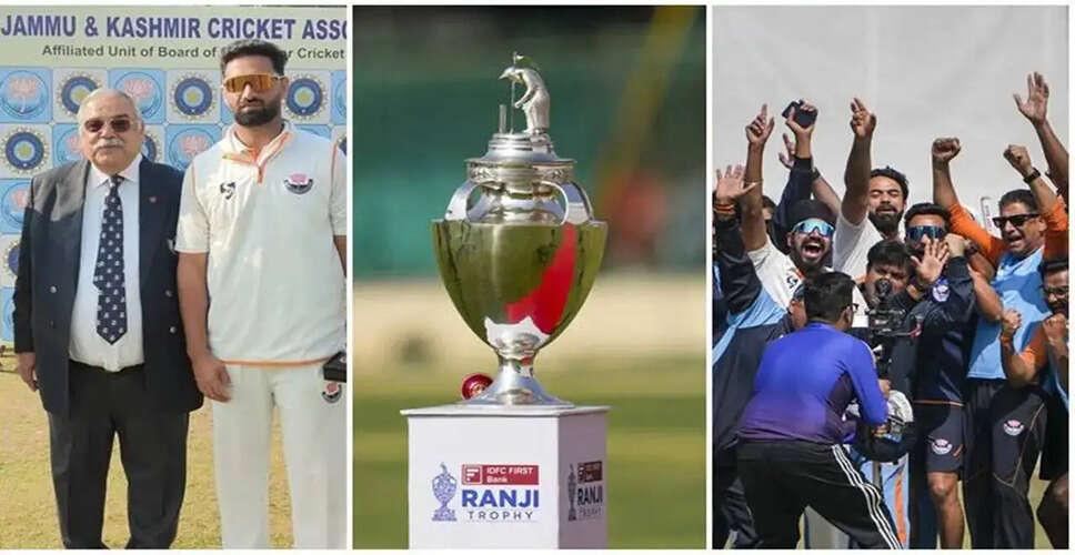 जम्मू और कश्मीर की रणजी ट्रॉफी में ऐतिहासिक यात्रा