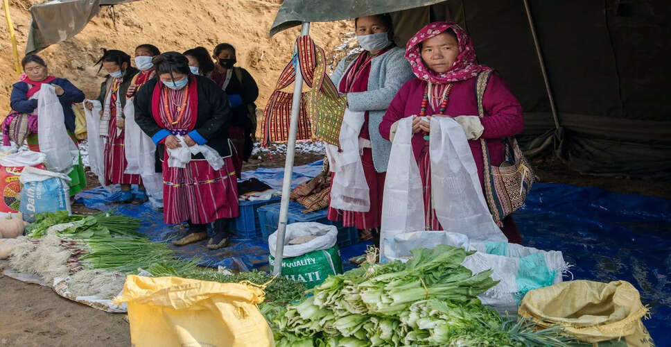 अरुणाचल प्रदेश में साप्ताहिक बाजारों का संचालन केवल शनिवार को होगा