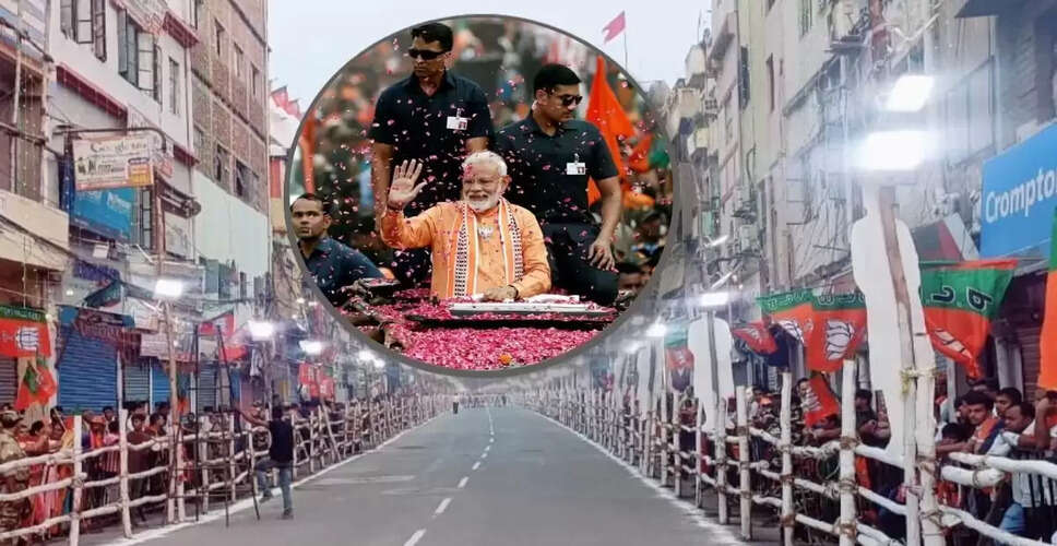 प्रधानमंत्री मोदी का पटना में भव्य रोड शो: चुनावी माहौल में शक्ति प्रदर्शन