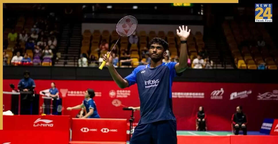 आयुष शेट्टी ने हांगकांग ओपन में कोडाई नाराोका को हराकर क्वार्टरफाइनल में प्रवेश किया