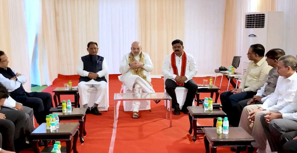 अमित शाह ने छत्तीसगढ़ में नक्सल विरोधी अभियानों की सराहना की