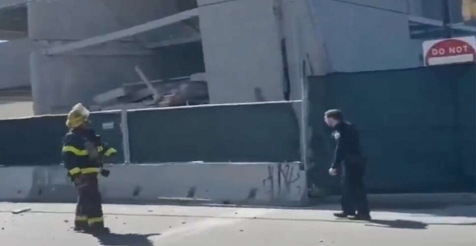 फिलाडेल्फिया में निर्माणाधीन पार्किंग गैरेज का आंशिक ढांचा गिरा