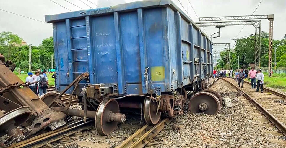 धनबाद रेल मंडल में मालगाड़ी के पटरी से उतरने पर सुरक्षा चिंताएं बढ़ीं