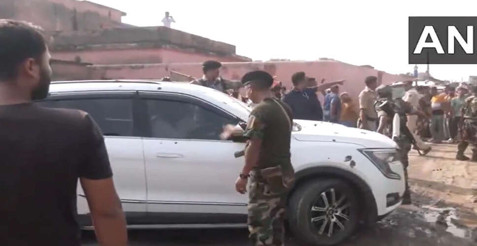 बिहार चुनाव में उपमुख्यमंत्री पर हमले से फैली अफरा-तफरी