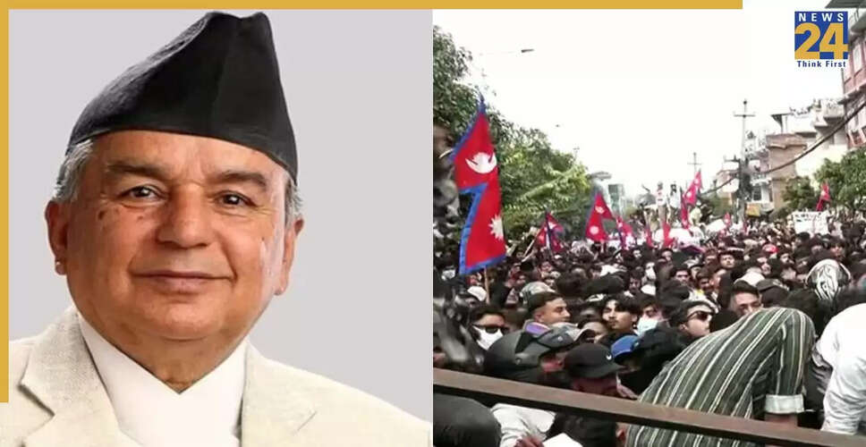 नेपाल के पूर्व राष्ट्रपति राम चंद्र पौडेल का जनरल जेड प्रदर्शनकारियों से संवाद