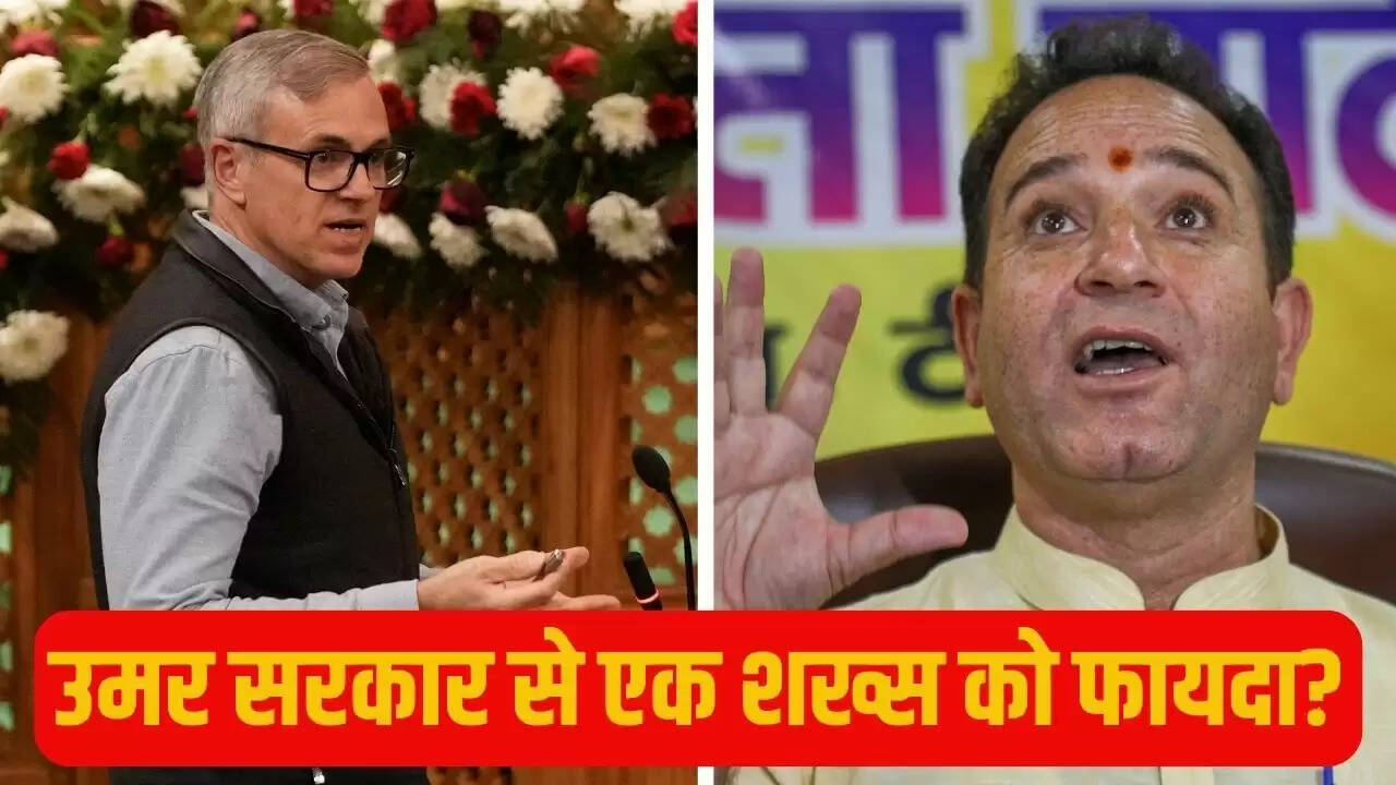 जम्मू-कश्मीर विधानसभा में बीजेपी का वॉकआउट, उमर अब्दुल्ला पर घोटाले के आरोप