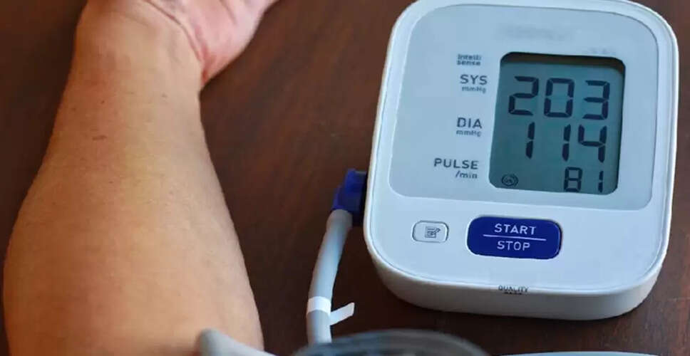 उच्च रक्तचाप: स्वास्थ्य पर प्रभाव और नियंत्रण के उपाय
