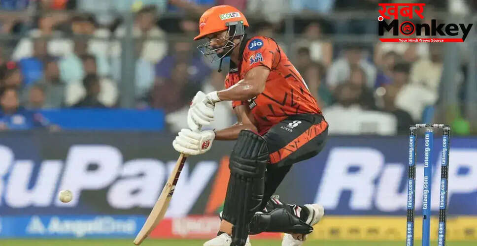 नीतीश कुमार रेड्डी का IPL 2026 में शानदार प्रदर्शन, अनुभवी खिलाड़ियों पर भारी